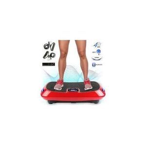 Plaque vibrante, appareil d’exercice, plate-forme d’entraînement pour tout le corps, avec bandes de boucle et télécommande, Bluetooth, vitesse de 1 à 99 niveaux