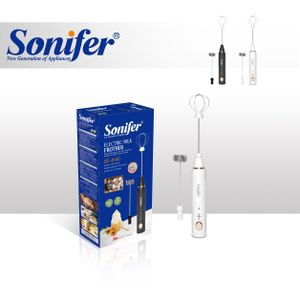 Sonifer Mini Batteur Sans Fil SF-8140 - Batterie 1200mAh - Idéal Œufs & Crème