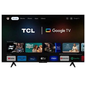 TCL  TV LED GOOGLE 32" QLED Pouces Full HD - Ultra - Wi-Fi - UHD TV - Androïd TV – Netfli Youtube Noir - 24 Mois De Garantie