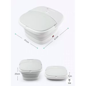 Spa Masseur à Rouleaux De Bain De Pieds -Gris