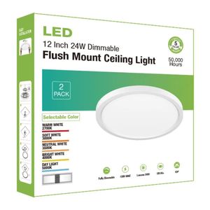 LOT de 2 plafonnier Led gt 300x25mm, panneau 
