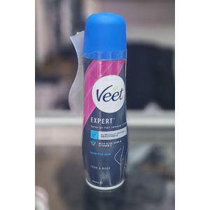 Veet Crème Dépilatoire Jambes et Corps en Spray 150 ml