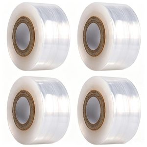 Kit de démarrage pour greffage 4 paquets - ruban auto-adhésif élastique PE pour plantes et arbres fruitiers