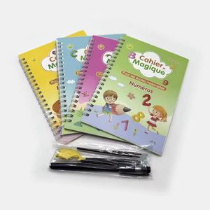 No Marks Cahier Magique Alphabet – Réutilisable (3 ans et +)