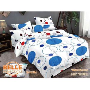 Belle Parure de Lit 3 Places 4 Pièces 260x240 cm – Motif Géométrique