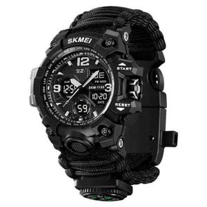 Skmei Montre Homme , Montre de Sport Quartz Avec Double Affichage, , Très Tendance,Nouvelle Collection Sk1155B NB