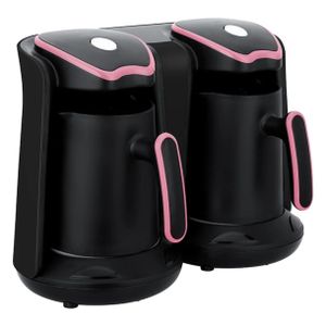 Mini cafetière électrique double – Machine à café/thé 