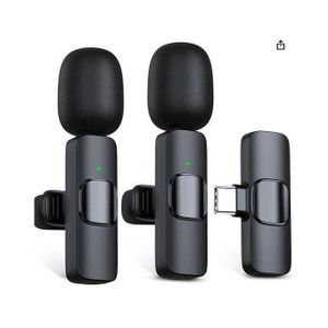 Micro Cravate Sans Fil K9-Noir Pour Androide Type C
