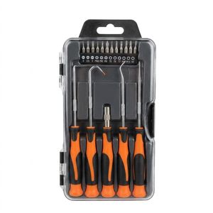 KIT RÉPARATION ULTIME 21-en-1 : Tournevis de Précision + Crochets de Démontage - L'Allié des Techniciens PC, Smartphone et Horlogerie !