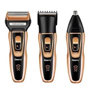 Geemy Tondeuses De Soins Personnels Cheveux Barbe Et Moustache - 3 En 1 - GM-595