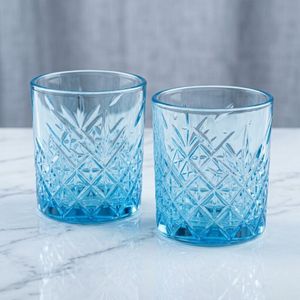 Lot de Verre Taillé Lagon