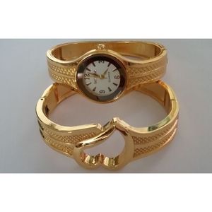 Ensemble Montre +Bracelet Femme Mod - Or -SB
