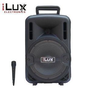 Ilux Enceinte Bluetooth Rechargeable Avec Micro - ILPS-8010 - USB - FM - Noir