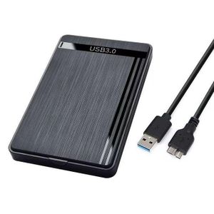 BOÎTIER EXTERNE POUR DISQUE DUR 2,5 POUCES USB 3.0