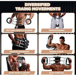 Appareil de musculation multifonctionnel en forme de U pour les bras, équipement d'exercice réglable