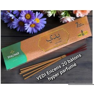 YEDI Shalimar Encens exotique hyper parfumé 20 bâtons 