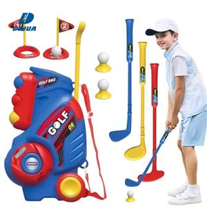 Ensemble de golf Liberry pour tout-petits (garçons et filles de 2 à 5 ans) avec tapis de putting, chariot de golf enfant amélioré avec bandoulière au design unique, jouets de golf pour l'intérieur et l'extérieur