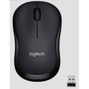 Logitech Souris sans fil M220 Silent ergonomique Noir