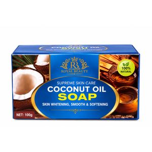 Savon à l’huile de coco – Coconut Oil Soap – Soin nettoyant pour la peau - lot de 3