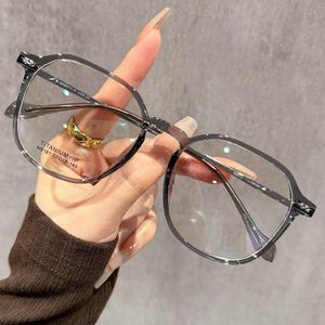 Autre Lunettes en résine, lunettes à monture complète, lunettes de vue semi-transparentes