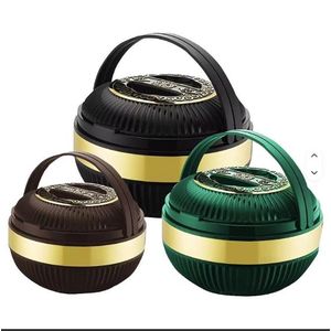 Ensemble de 3 boîtes à lunch thermiques 3L, 6L et 12L