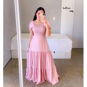 Robe longue élégante, chic et décontractée en mousseline de soie à une épaule de haute qualité, de style européen et américain, pour femmes, douce pour le printemps et l'été, robe  de couleur unie, longue pendule, manches bulles, style sexy