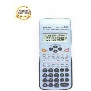 Sharp Calculatrice Scientifique - 531VH - Blanc