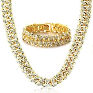 Genetic Chaine homme bling +bracelet 