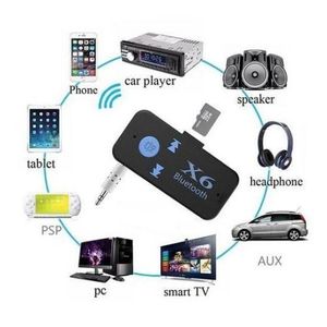 Retoo Adaptateur Bluetooth USB avec câble de Voiture Audio Musique