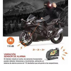 Cadenas Antivol Moto Bloque Disque Bloque Roue,Verrou De Sécurité Anti-vol Pour Moto Et Scooter, Cadenas Et Freins à Disque Pour Vélo