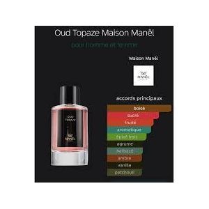 MAISON MANÊL PARIS OUD TOPAZE - Extrait De Parfum - 50ml