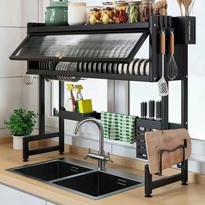 Égouttoir à vaisselle de grande capacité - Multifonction 