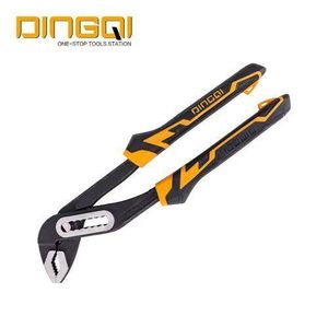 DINGQI Pinces à Joint En Acier Au Carbone, Pompe à Eau à Rainure Coulissante, Type D4