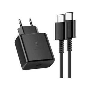 Chargeur Rapide Type-C 45W Compatible Avec Toutes Types De Portables Et Tablettes Entrée USB-C