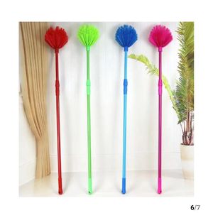 Lot de 4 brosses de nettoyage des toiles d'araignées 