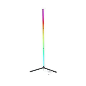 Lampadaire d'angle RGB LED avec télécommande