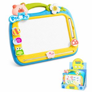 Ardoise Magnétique pour Enfants – Tableau de Dessin Effaçable avec Stylo