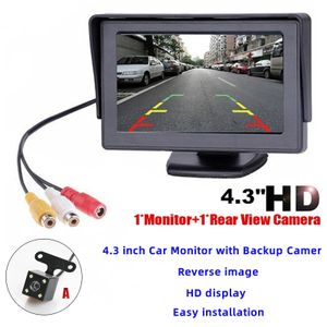 Caméra De Tableau De Bord Avant Et Arrière, Caméra De Voiture 1080P  Moniteur De Stationnement Pour Voitures 