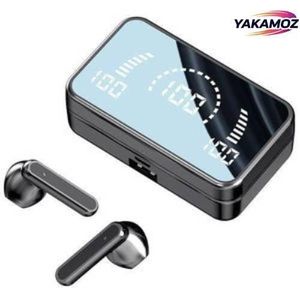 Écouteurs Bluetooth S20 - Power Bank 2200 Mah - Noir