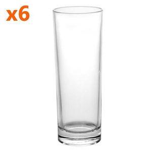 Lot De 6 Verres À Liqueur Transparent