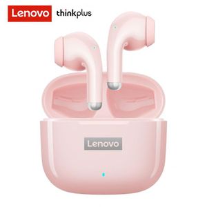 Lenovo Écouteurs sans fil - Thinkplus - LP40Pro - Bluetooth 5.0 - IPX5 - 22 heures d'autonomie