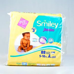 Smiley Paquet de 88 couche 