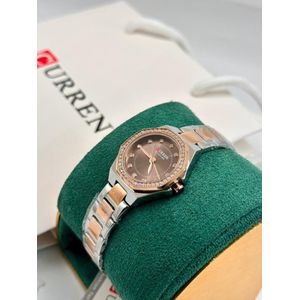 Curren ontre Femme De Luxe, à Quartz, Analogique - Acier Inoxydable