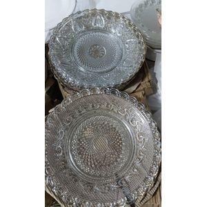 Lot de 12 assiette cassable