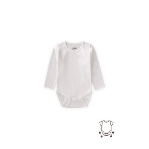 Cigit Body Bébé Garçon extensible - Blanc cassé