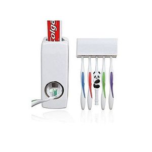Touch Me Distributeur Automatique De Dentifrice + Support De Brosse à Dents