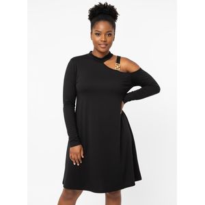 Robe Midi Femme à Manches Longues – Polyvalente, Décontractée ou de Soirée – ZK10007