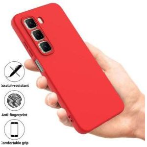 Coque En Silicone compatible Pour Infinix Hot 50 Pro Plus - ROUGE