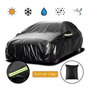 Housse complète pour voiture 190T Housse de protection pour voiture SUV,  étanche, anti-UV et anti