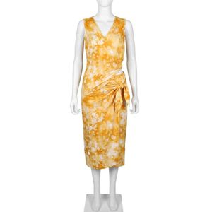 HAUT + Pagne Motif Africain jaune